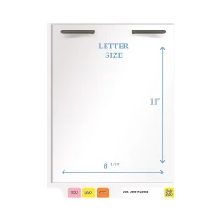 Medical Arts Press Heavy Duty End Tab File Folder, Straight-Cut, Letter Size, White, 40/Box (S-09461-WHT) Outlet