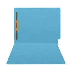 Medical Arts Press Heavy Duty End Tab File Folder, Straight-Cut, Letter Size, Blue, 40/Box (S-09461-DBL) Online