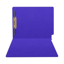 Medical Arts Press Heavy Duty End Tab File Folder, Straight-Cut, Letter Size, Purple, 40/Box (S-09461-PUR) New