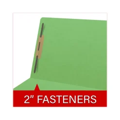 Medical Arts Press Heavy Duty End Tab File Folder, Straight-Cut, Letter Size, Green, 40/Box (S-09461-GRN) Hot