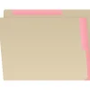 Medical Arts Press Heavy-Duty End Tab File Folder, Straight Cut, Letter-Size, Manila, 50/Box (S-09466-PNK) Sale