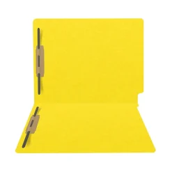 Medical Arts Press Heavy-Duty End Tab File Folder, Straight Cut, Letter-Size, Yellow, 40/Box (S-09459-YLW) Discount