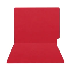 Medical Arts Press Heavy-Duty End Tab File Folder, Straight Cut, Letter-Size, Red, 40/Box (S-09458-RED) Outlet