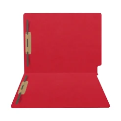 Medical Arts Press Heavy-Duty End Tab File Folder, Straight Cut, Letter-Size, Red, 40/Box (S-09459-RED) Sale
