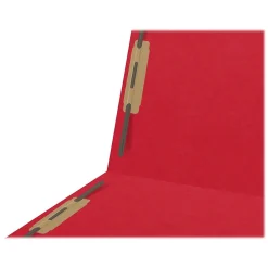Medical Arts Press Heavy-Duty End Tab File Folder, Straight Cut, Letter-Size, Red, 40/Box (S-09459-RED) Sale