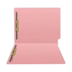 Medical Arts Press Heavy-Duty End Tab File Folder, Straight Cut, Letter-Size, Pink, 40/Box (S-09458-PNK) Outlet