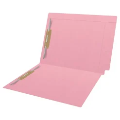 Medical Arts Press Kardex Match Reinforced End Tab File Folder, Straight Cut, Letter Size, Pink, 50/Box (S-09484-PNK) Clearance