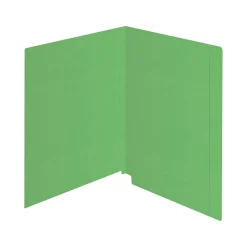 Medical Arts Press Kardex Match Recycled Reinforced End Tab File Folder, Straight Cut, Letter Size, Green, 100/Box (53057GN) Sale