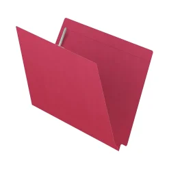 Medical Arts Press Kardex Match Reinforced End Tab File Folder, Straight Cut, Letter Size, Red, 50/Box (S-09483-RED) New