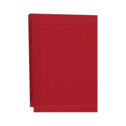 Medical Arts Press Kardex Match Reinforced End Tab File Folder, Straight Cut, Letter-Size, Red, 100/Box (F1170-RED) Best