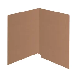 Medical Arts Press Kardex Match Reinforced End Tab File Folder, Straight Cut, Letter Size, Brown Kraft, 100/Box (S-09482-BRN) Online