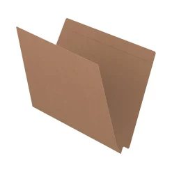 Medical Arts Press Kardex Match Reinforced End Tab File Folder, Straight Cut, Letter Size, Brown Kraft, 100/Box (S-09482-BRN) Online
