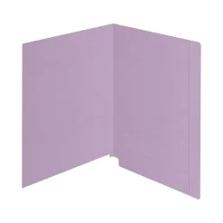 Medical Arts Press Kardex Match Reinforced End Tab File Folder, Straight Cut, Letter Size, Purple, 100/Box (S-09482-PRP) Discount