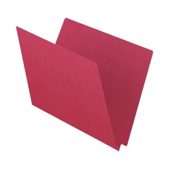 Medical Arts Press Kardex Match Reinforced End Tab File Folder, Straight Cut, Letter Size, Red, 100/Box (S-09482-RED) Hot