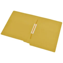 Medical Arts Press Reinforced End Tab File Folder, Straight Cut, Letter-Size, Yellow, 50/Box (S-09168-YLW) Clearance