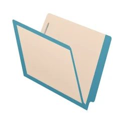 Medical Arts Press Reinforced End Tab File Folder, Straight-Cut, Letter Size, Manila/Blue, 50/Box (S-09473-BLU) Discount