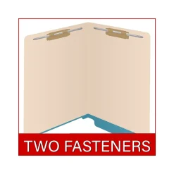 Medical Arts Press Reinforced End Tab File Folder, Straight-Cut, Letter Size, Manila/Blue, 50/Box (S-09473-BLU) Discount