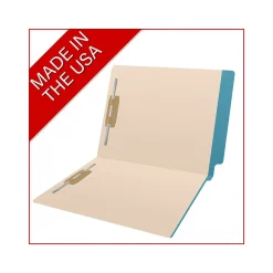 Medical Arts Press Reinforced End Tab File Folder, Straight-Cut, Letter Size, Manila/Blue, 50/Box (S-09473-BLU) Discount