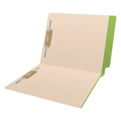 Medical Arts Press Reinforced End Tab File Folder, Straight-Cut, Letter Size, Manila/Green, 50/Box (S-09473-GRN) Hot