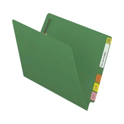 Medical Arts Press Reinforced End Tab File Folder, Straight Cut, Letter-Size, Green, 50/Box (S-01601-GRN) Best
