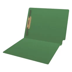 Medical Arts Press Reinforced End Tab File Folder, Straight Cut, Letter-Size, Green, 50/Box (S-01601-GRN) Best