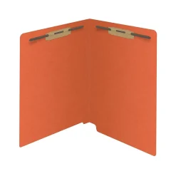 Medical Arts Press Reinforced End Tab File Folder, Straight Cut, Letter-Size, Orange, 50/Box (S-01602-ORG) Sale