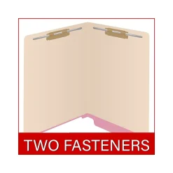 Medical Arts Press Reinforced End Tab File Folder, Straight-Cut, Letter Size, Manila/Violet, 50/Box (S-09473-PRP) Best