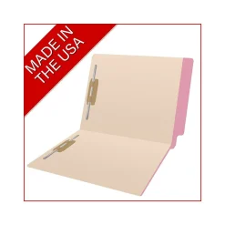 Medical Arts Press Reinforced End Tab File Folder, Straight-Cut, Letter Size, Manila/Violet, 50/Box (S-09473-PRP) Best