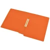 Medical Arts Press Reinforced End Tab File Folder, Straight Cut, Letter-Size, Orange, 50/Box (S-09167-ORG) New