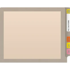 Medical Arts Press Reinforced End Tab File Folder, Straight-Cut, Letter Size, Manila/Gray, 50/Box (S-09473-GRY) Best