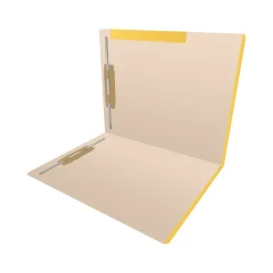 Medical Arts Press Reinforced Top Tab File Folder, Full-Cut, Letter Size, Manila/Yellow, 50/Box (S-09468-YLW)