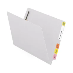 Medical Arts Press Reinforced End Tab File Folder, Straight Cut, Letter-Size, White, 250/Carton (S-01602-WHT-B) Discount
