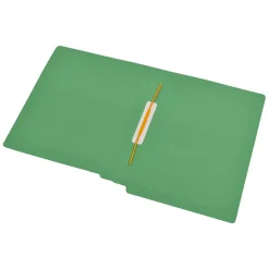 Medical Arts Press Reinforced End Tab File Folder, Straight Cut, Letter-Size, Green, 50/Box (S-09167-GRN)