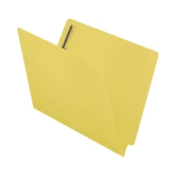 Medical Arts Press Reinforced End Tab File Folder, Straight Cut, Letter-Size, Yellow, 50/Box (S-01602-YLW) Best