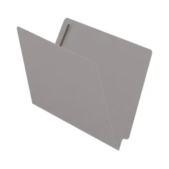 Medical Arts Press Reinforced End Tab File Folder, Straight Cut, Letter-Size, Gray, 50/Box (S-01602-GRY) Hot