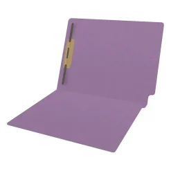 Medical Arts Press Reinforced End Tab File Folder, Straight Cut, Letter-Size, Lavender, 50/Box (S-01601-LAV)