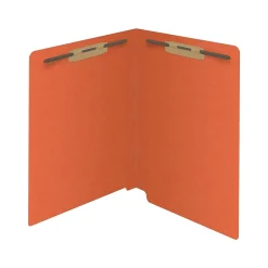 Medical Arts Press Reinforced End Tab File Folder, Straight Cut, Letter-Size, Orange, 50/Box (S-01502-ORG) Outlet