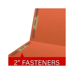 Medical Arts Press Reinforced End Tab File Folder, Straight Cut, Letter-Size, Orange, 50/Box (S-01502-ORG) Outlet