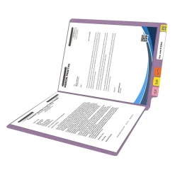 Medical Arts Press Reinforced End Tab File Folder, Straight Cut, Letter-Size, Lavender, 50/Box (S-01502-LAV) Online