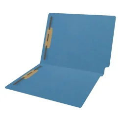 Medical Arts Press Reinforced End Tab File Folder, Straight Cut, Letter-Size, Blue, 50/Box (S-01502-BLU) Outlet