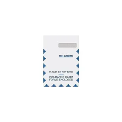 Medical Arts Press Self Seal Security Tinted Business Envelopes, 9" x 13", White, 100/Pack (24147)* Security Tinted