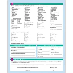 Clearance ® Welcome Registration and History Form Medical Forms