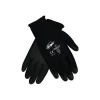 Work Gloves<MCR Safety Memphis Ninja HPT PVC-Coated Nylon Gloves, Extra Large, Black (N9699XL)