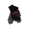 Work Gloves<MCR Safety Memphis™ Ninja x® Bi-Polymer Coated Gloves, Large, Black, Pair