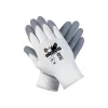 Work Gloves<MCR Safety Memphis™ Ultra Tech Foam Seamless Nylon Knit Gloves, Medium, White/Gray, Pair