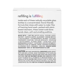 Method Refill + Reuse Foaming Hand Soap Refill, Sea Minerals Scent, 1 Fl. Oz., 2/Pack (356009)