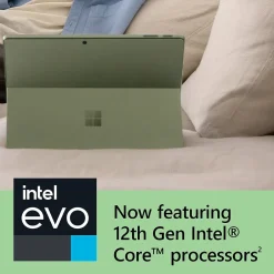 Microsoft Surface Pro 9 13" Tablet, Intel Core i7-1255U Evo, 16GB Memory, WiFi, 256GB SSD, Windows 11 Home, Forest (QIL-00052)