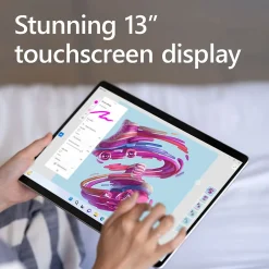 Microsoft Surface Pro 9 13" Tablet, SQ3 Processor, 8GB Memory, WiFi + 5G LTE, 128GB SSD, Windows 11 Home, Platinum (RS1-00001)