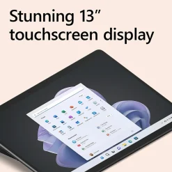 Microsoft Surface Pro 9 13" Tablet, Intel Core i7-1255U Evo, 16GB Memory, WiFi, 256GB SSD, Windows 11 Home, Graphite (QIL-00018)