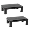 Mind Reader Adjustable Monitor Stand, Black, 2/Pack (2SMPLMON-BLK)* Monitor Mounts & Stands